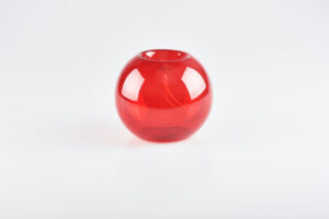 Boccia in vetro rosso Art. C.492
