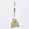 Espositore barocco in ottone dorato per Ostia 15 cm Art. C.340 - immagine 2