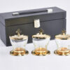Custodia rigida con 3 vasetti Altare Art. C.971