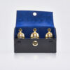 Astuccio con 3 vasetti vintage per Oli Santi Art. C.968/3