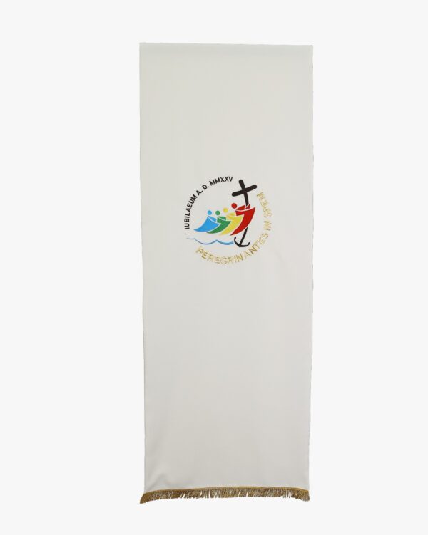 Coprileggio in poliestere con logo Giubileo 2025 ricamato Art. C.CL19GBR - immagine 7