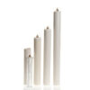 Finta candela bianca diametro 5 cm. con cartuccia per cera liquida Art. C.1150 - immagine 3